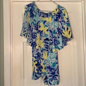 Lilly Pulitzer off shoulder romper
